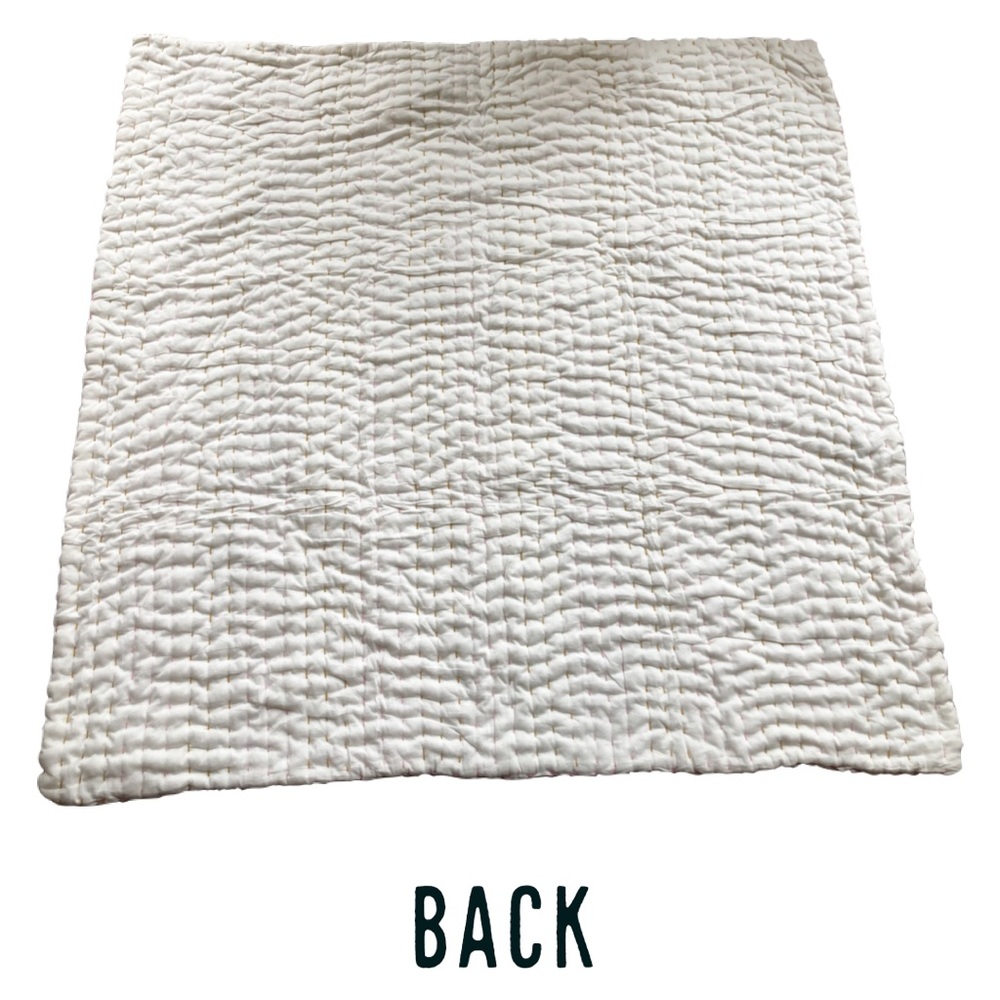 ⭐️ BOGO ⭐️ HP-Over the Rainbow Kantha Baby Quilt - Picture 5 of 8